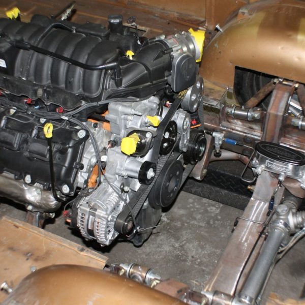 Custom 1969 Dodge A 108 Hemi Van build Hemi engine fitment