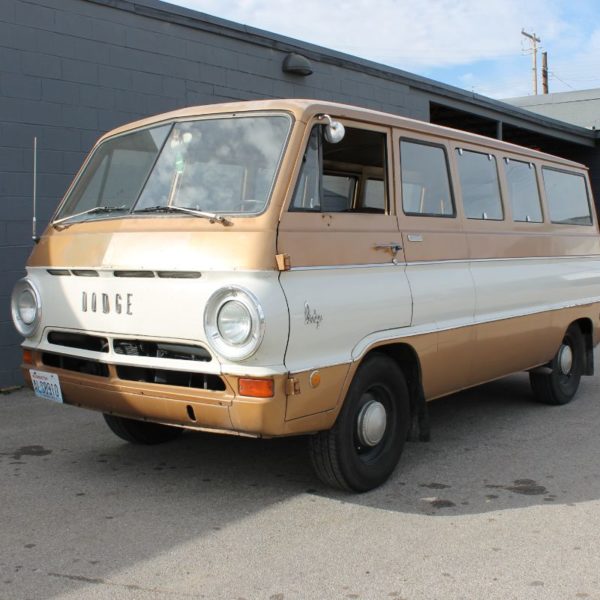 Custom 1969 Dodge A 108 Hemi Van build all stock survivor