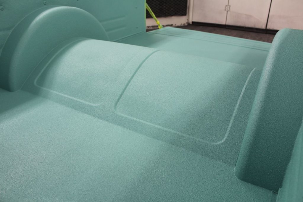 Kenzie's 1968 Chevy C10 hot rod truck bed tub fabrication and paint