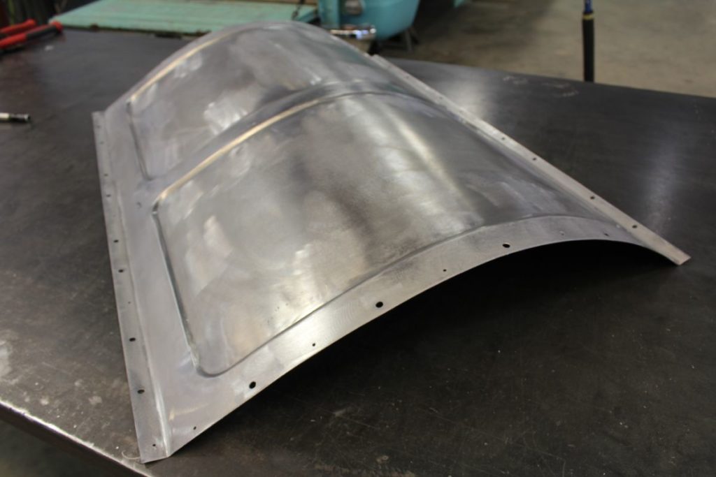 Kenzie's 1968 Chevy C10 hot rod truck bed tub fabrication and paint