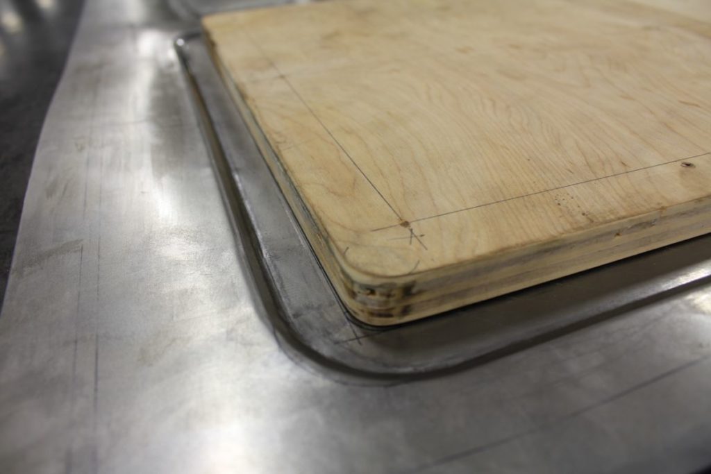 Kenzie's 1968 Chevy C10 hot rod truck bed tub fabrication and paint