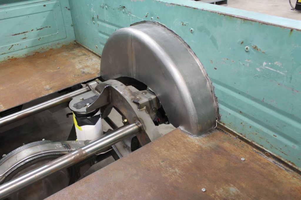 Kenzie's 1968 Chevy C10 hot rod truck bed tub fabrication and paint