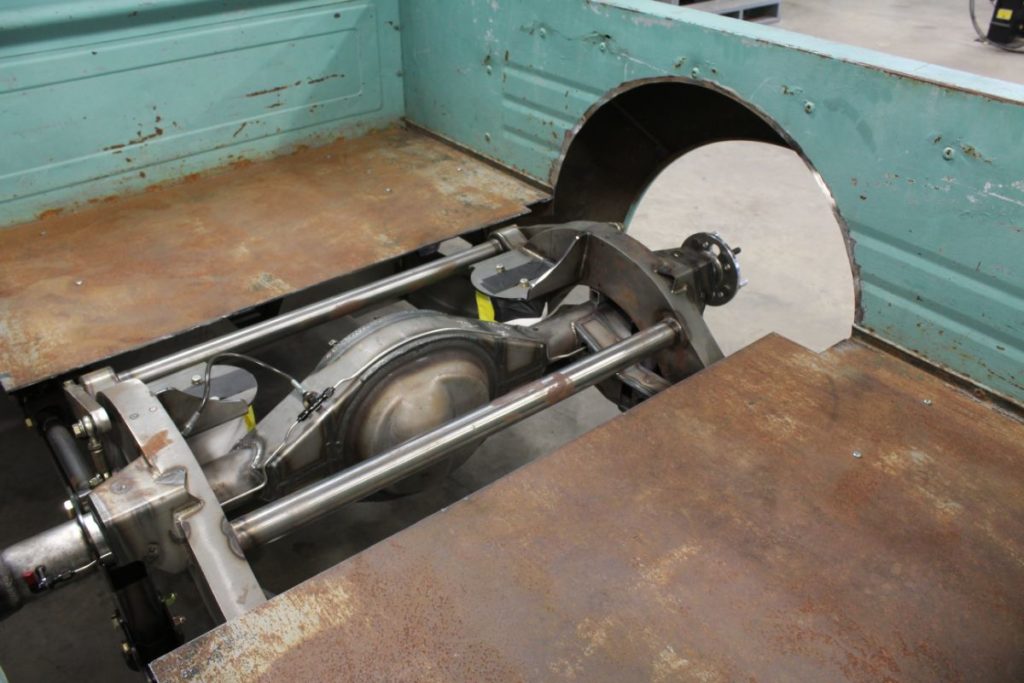 Kenzie's 1968 Chevy C10 hot rod truck bed tub fabrication and paint