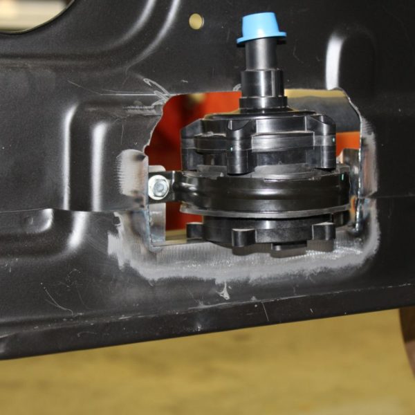 Kenzie's 1968 Chevy C10 hot rod truck core support installation and bracket fabrication