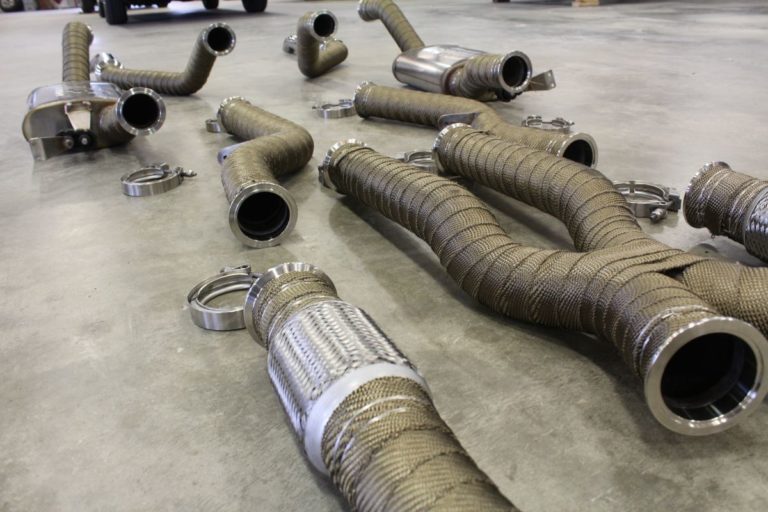 George Poteet's 1960 Chevy Impala custom exhaust fabrication