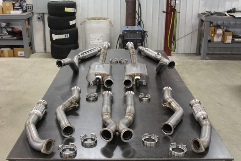 George Poteet's 1960 Chevy Impala custom exhaust fabrication