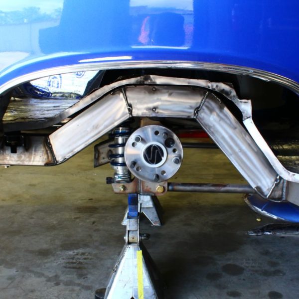 Custom 1969 Chevrolet Chevelle Hot Rod Rear tubs fabrication and installation