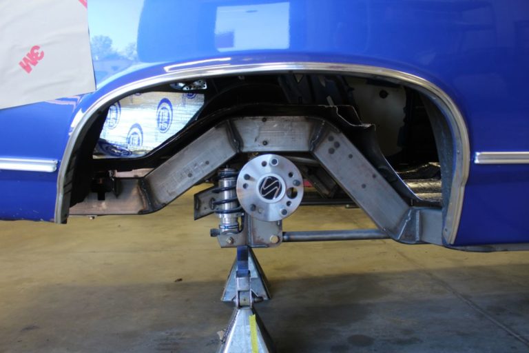 Custom 1969 Chevrolet Chevelle Hot Rod Rear tubs fabrication and installation