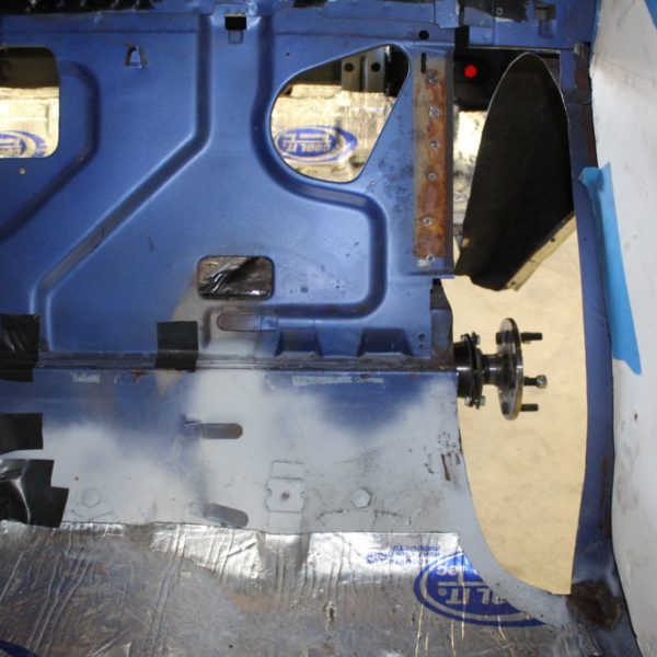 Custom 1969 Chevrolet Chevelle Hot Rod Rear tubs fabrication and installation