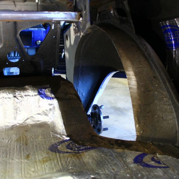 Custom 1969 Chevrolet Chevelle Hot Rod Rear tubs fabrication and installation