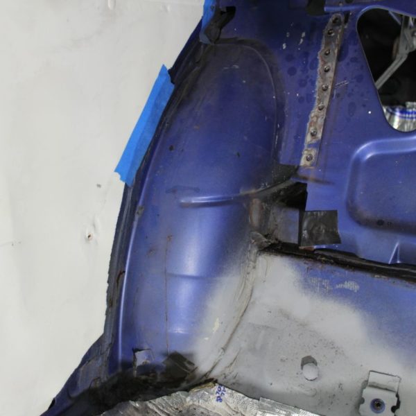 Custom 1969 Chevrolet Chevelle Hot Rod Rear tubs fabrication and installation