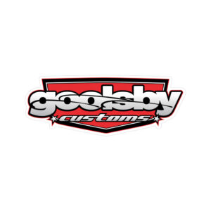 Goolsby Customs Shield Sticker