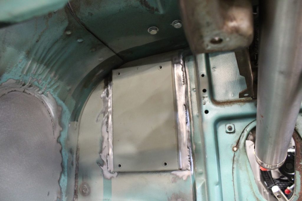 Moss Custom 1968 Chevy C10 hot rod truck fabrication work