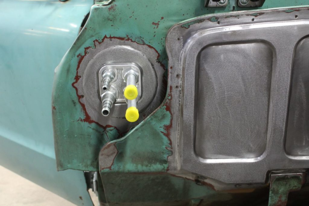 Moss Custom 1968 Chevy C10 hot rod truck fabrication work