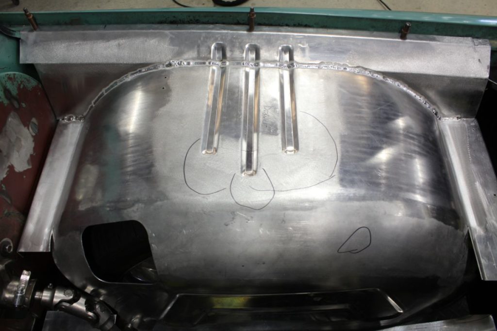 Custom 1968 Chevy C10 Hot Rod Truck Inner Fender Fabrication