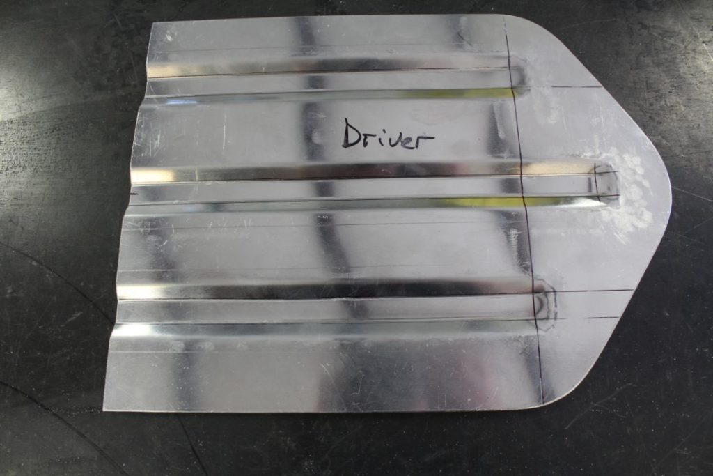 Custom 1968 Chevy C10 Hot Rod Truck Inner Fender Fabrication