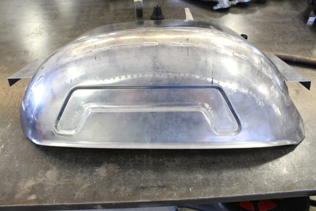 Custom 1968 Chevy C10 Hot Rod Truck Inner Fender Fabrication