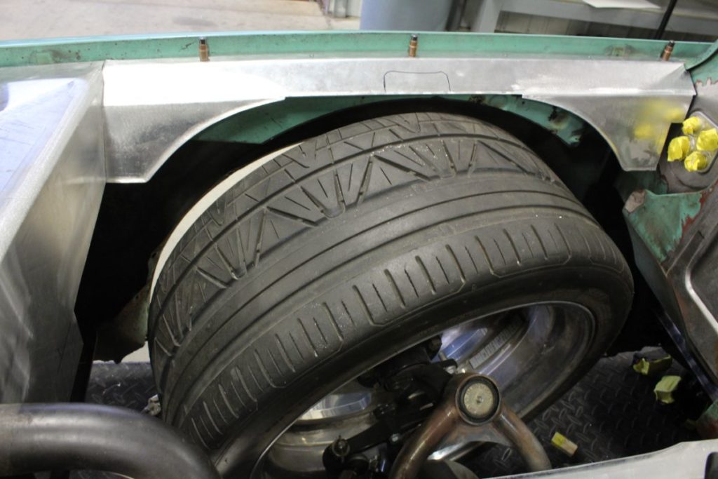 Custom 1968 Chevy C10 Hot Rod Truck Inner Fender Fabrication