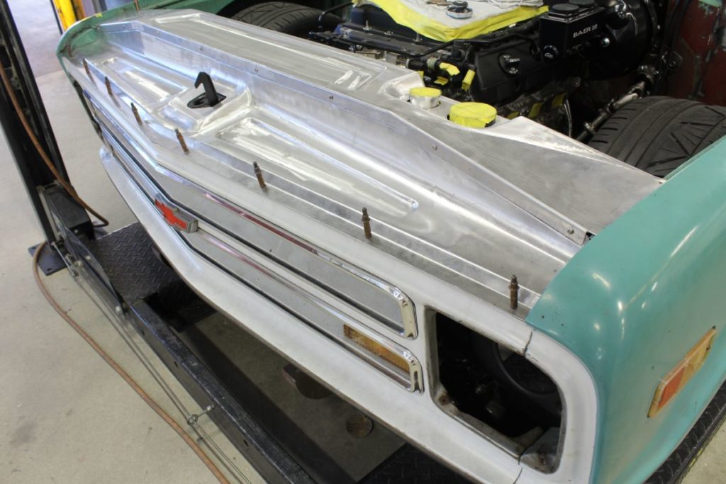 Custom LT4 1968 Chevy C10 Restomod Truck Inner Fender Fabrication