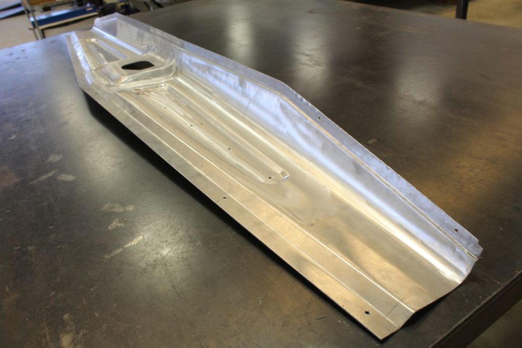 Custom LT4 1968 Chevy C10 Hot Rod Truck Engine Bay fabrication