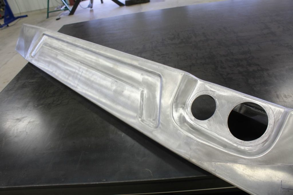 Custom LT4 1968 Chevy C10 Hot Rod Truck Engine Bay fabrication