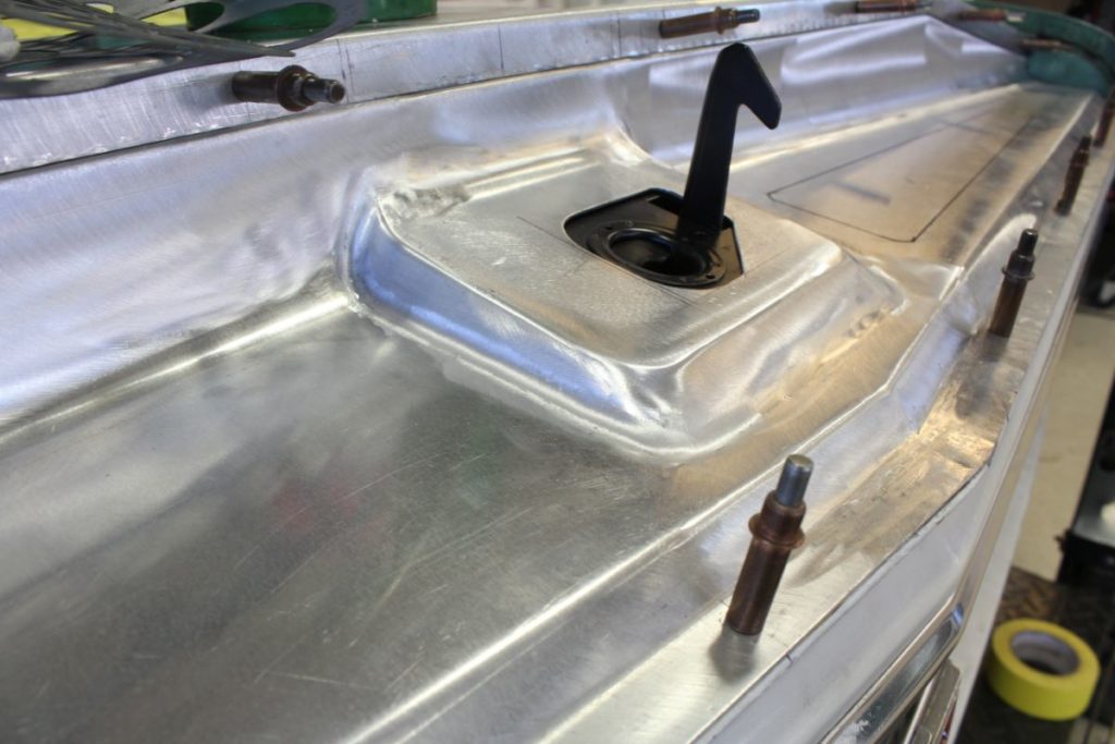 Custom LT4 1968 Chevy C10 Hot Rod Truck Engine Bay fabrication