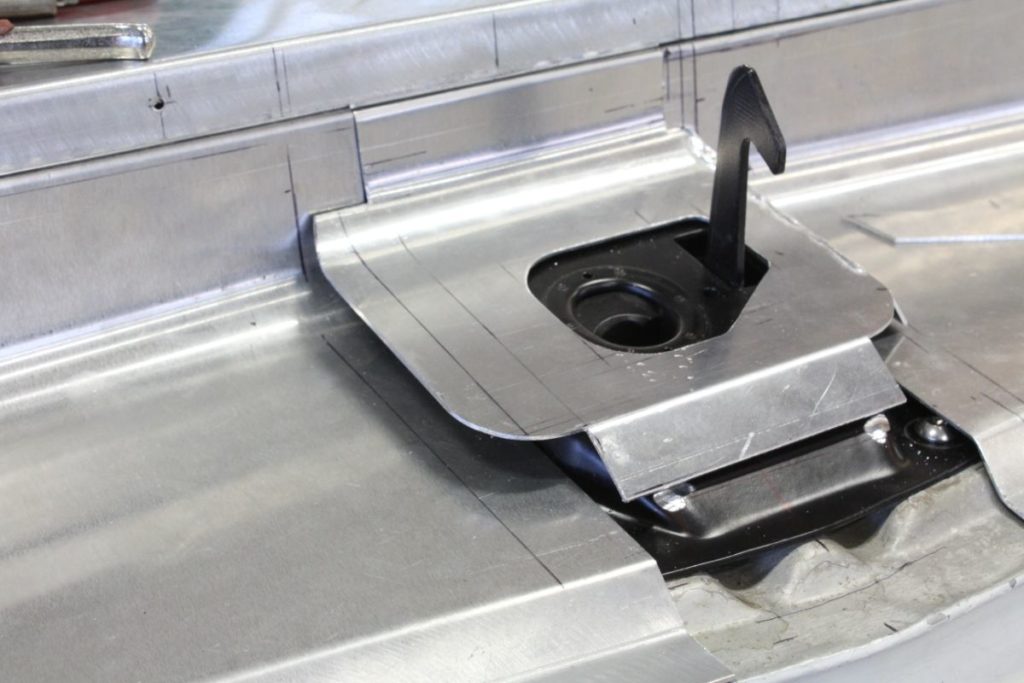 Custom LT4 1968 Chevy C10 Hot Rod Truck Engine Bay fabrication