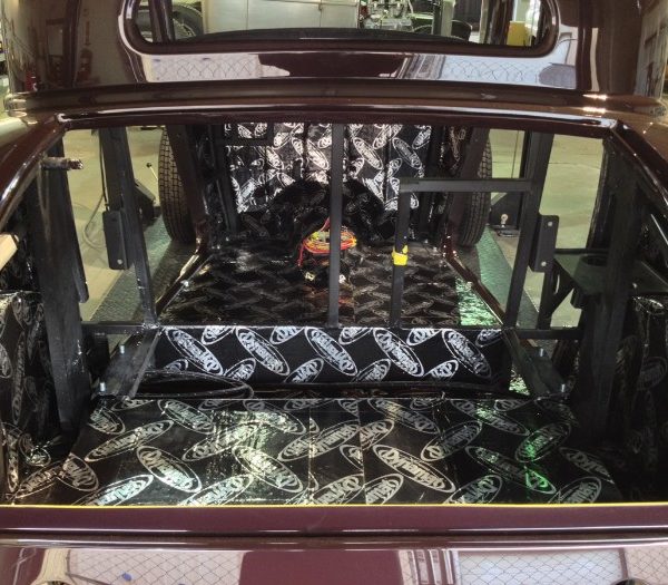 Custom 1932 Ford 3 Window Coupe during the build process