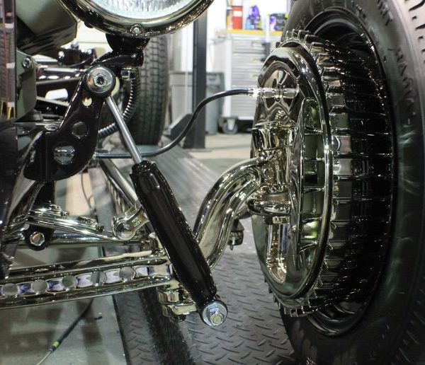 Custom 1932 Ford 3 Window Coupe during the build process