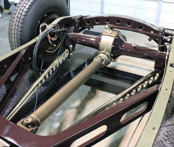 Custom 1932 Ford 3 Window Coupe during the build process
