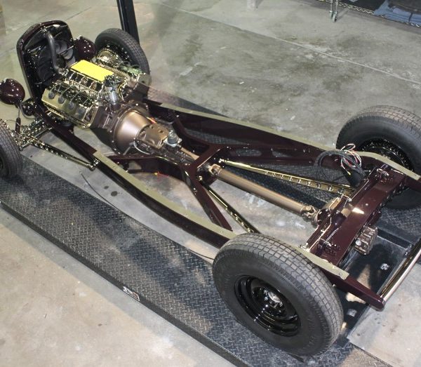 Custom 1932 Ford 3 Window Coupe during the build process