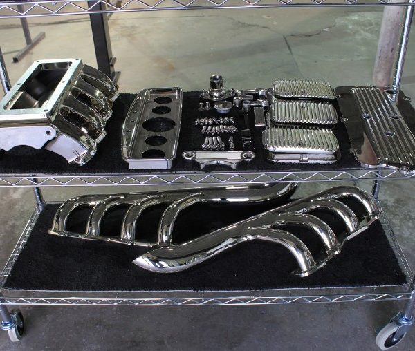 Custom 1932 Ford 3 Window Coupe during the build process