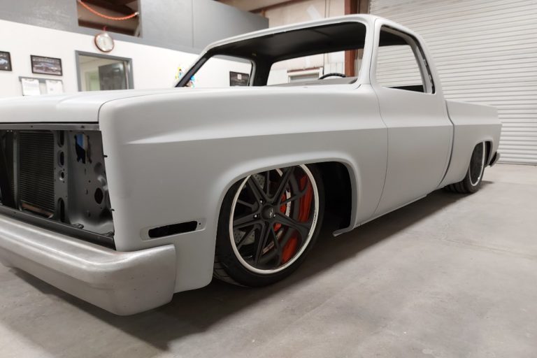 Custom 1986 LT1 Chevy C10 Square body in primer