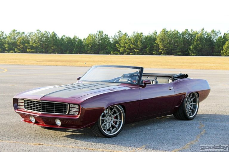 Custom pro touring 1969 Hot Rod Camaro build by Goolsby Customs