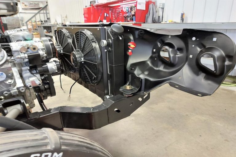 Custom 1969 SS Chevelle Pro Touring muscle car powder coated parts