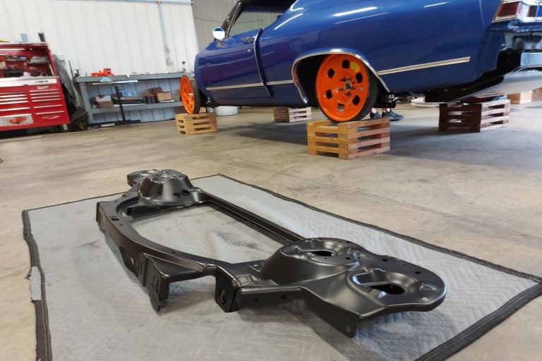 Custom 1969 SS Chevelle Pro Touring hot rod muscle car powder coated parts