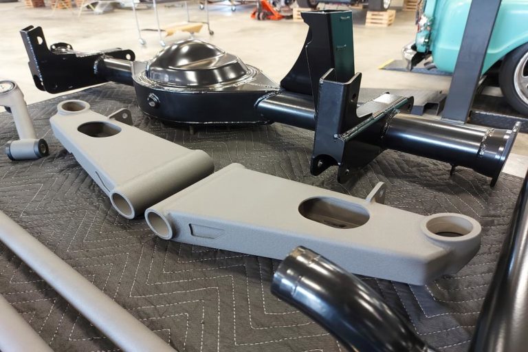 Custom 1969 SS Chevelle Pro Touring muscle car powder coated parts