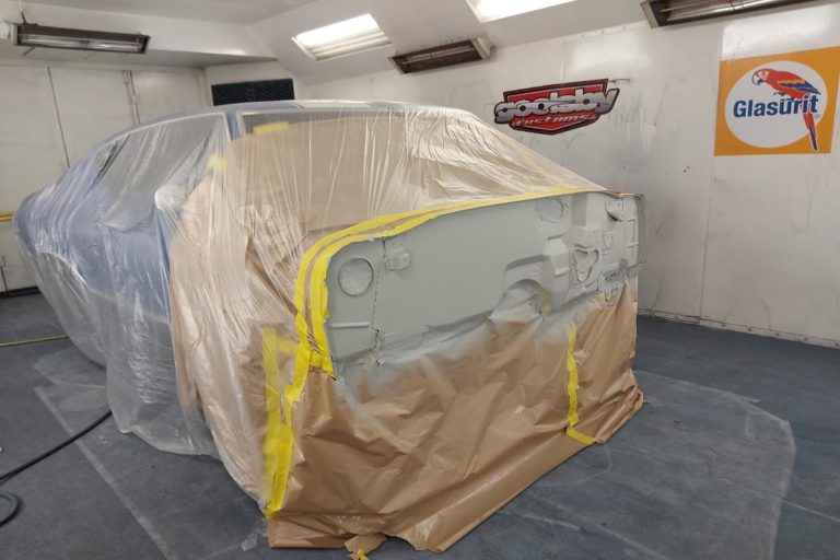 Custom 1969 SS Chevelle Pro Touring muscle car firewall