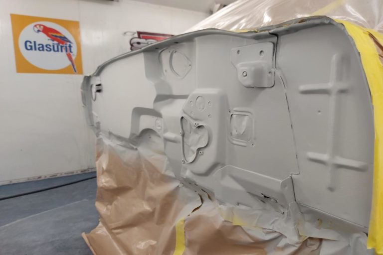 Custom 1969 SS Chevelle Pro Touring muscle car firewall