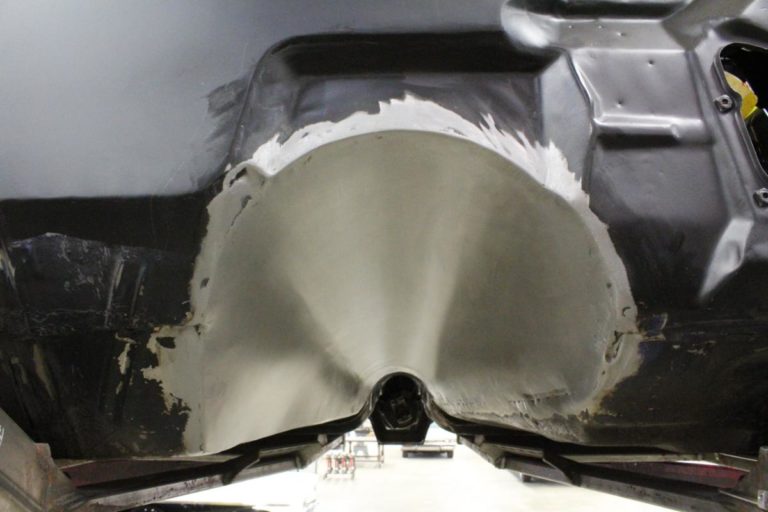 Custom 1969 SS Chevelle Pro Touring muscle car Trans tunnel