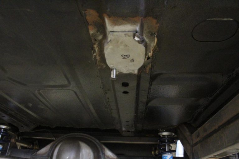 Custom 1969 SS Chevelle Pro Touring muscle car gas tank fitment