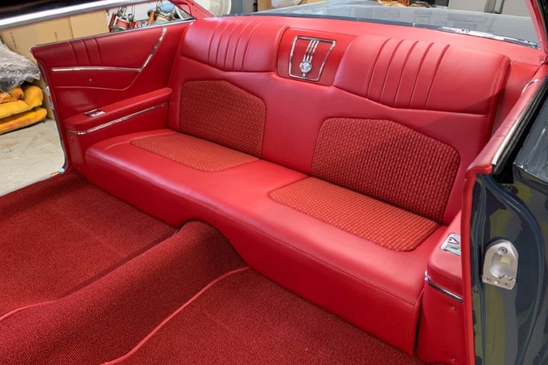George Poteet's Custom 1960 Chevrolet Impala Hot rod interior