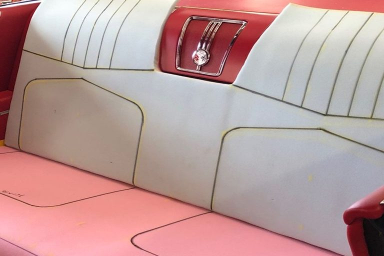 George Poteet's Custom 1960 Chevrolet Impala Hot rod interior