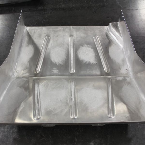 Custom 1969 Dodge A 108 Hemi Van build front air dam sheet metal fabrication