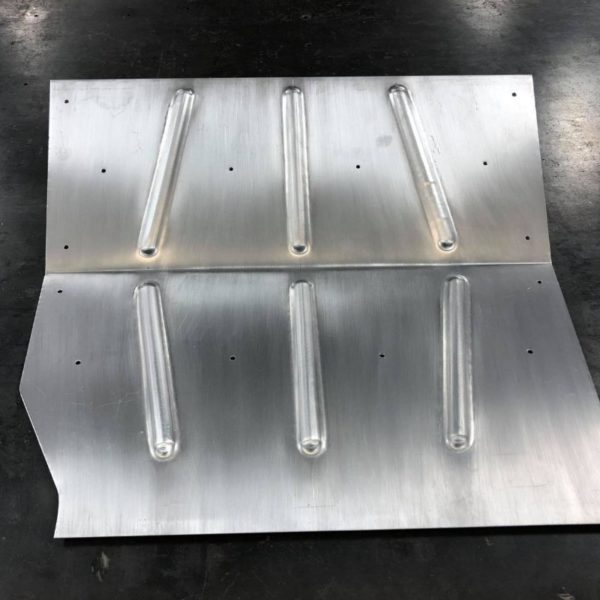 Custom 1969 Dodge A 108 Hemi Van build front air dam sheet metal fabrication