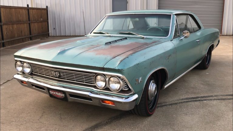 Classic 1966 Chevelle SS survivor modified by Goolsby Custom