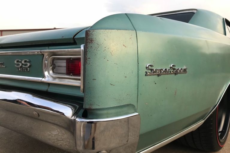 Classic 1966 Chevelle SS survivor modified by Goolsby Custom