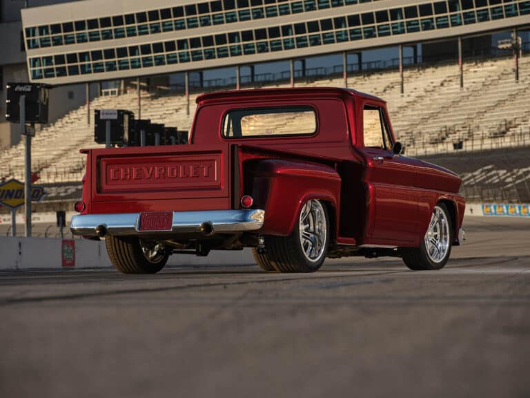 Custom Supercharged 1966 C10 Chevy Stepside Truck Shorty Restomod Build
