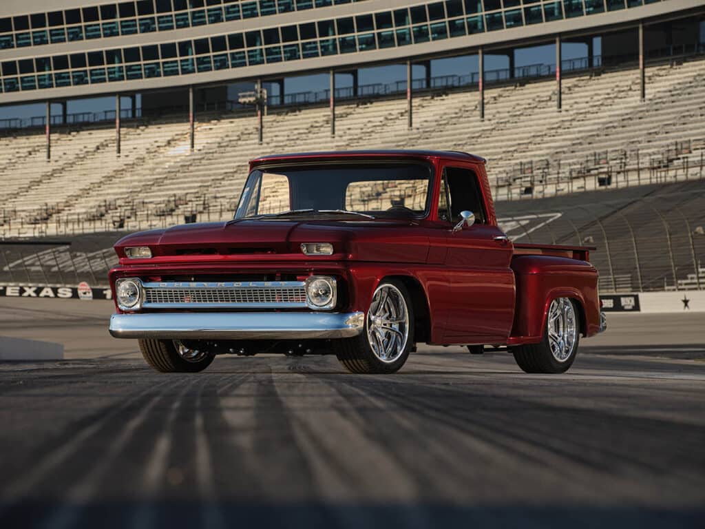 Custom Supercharged 1966 C10 Chevy Stepside Truck Shorty Restomod Build