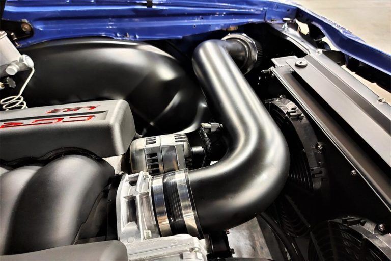 Custom 1969 SS Chevelle Pro Touring hot rod muscle car Custom LS3 engine bay